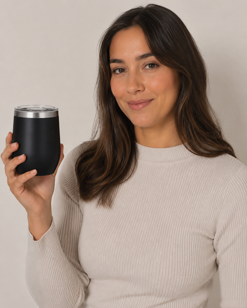 Compact everyday drink cup side view