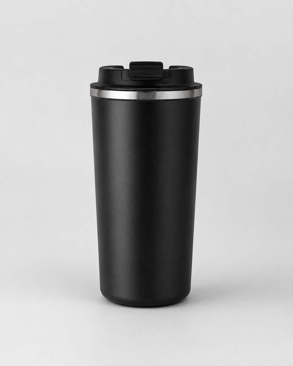 Minimalist Stainless Steel Travel Tumbler detail view