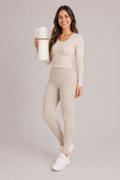 Portable Insulated Thermos Bottle with Detachable Cup front view