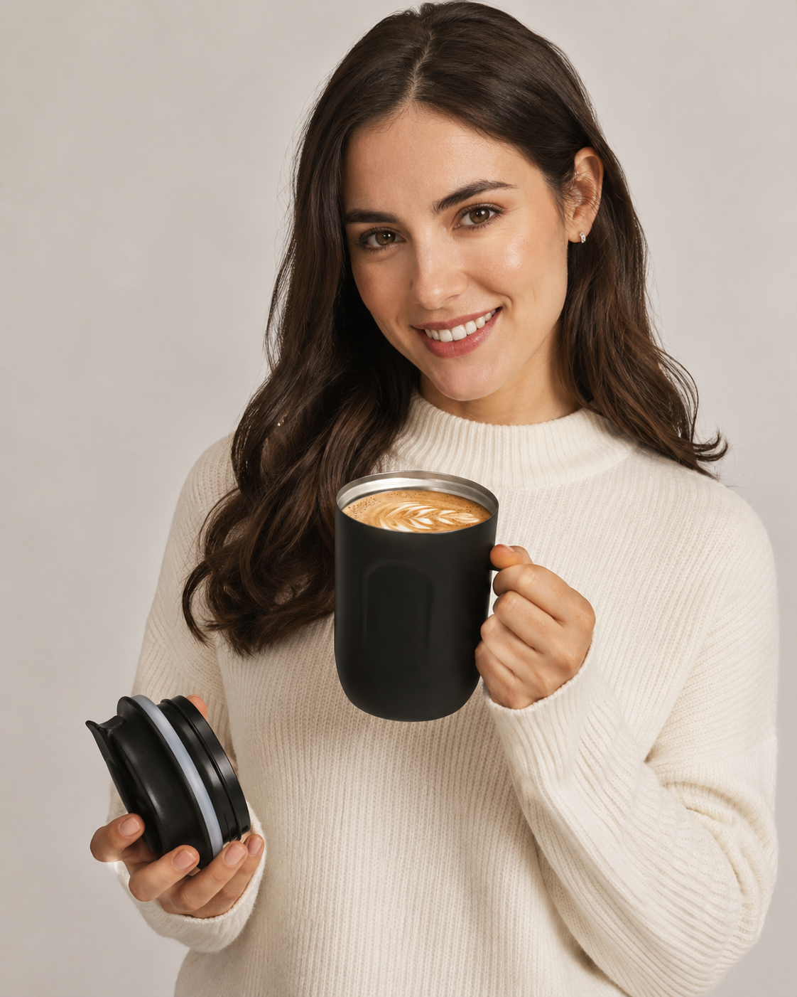 Versatile daily drink cup front view