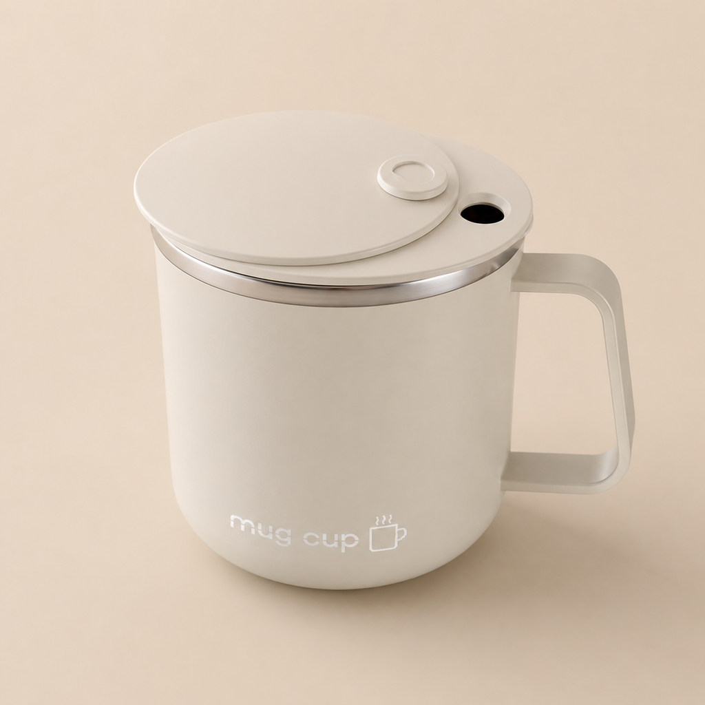 Modern style drink cup side view