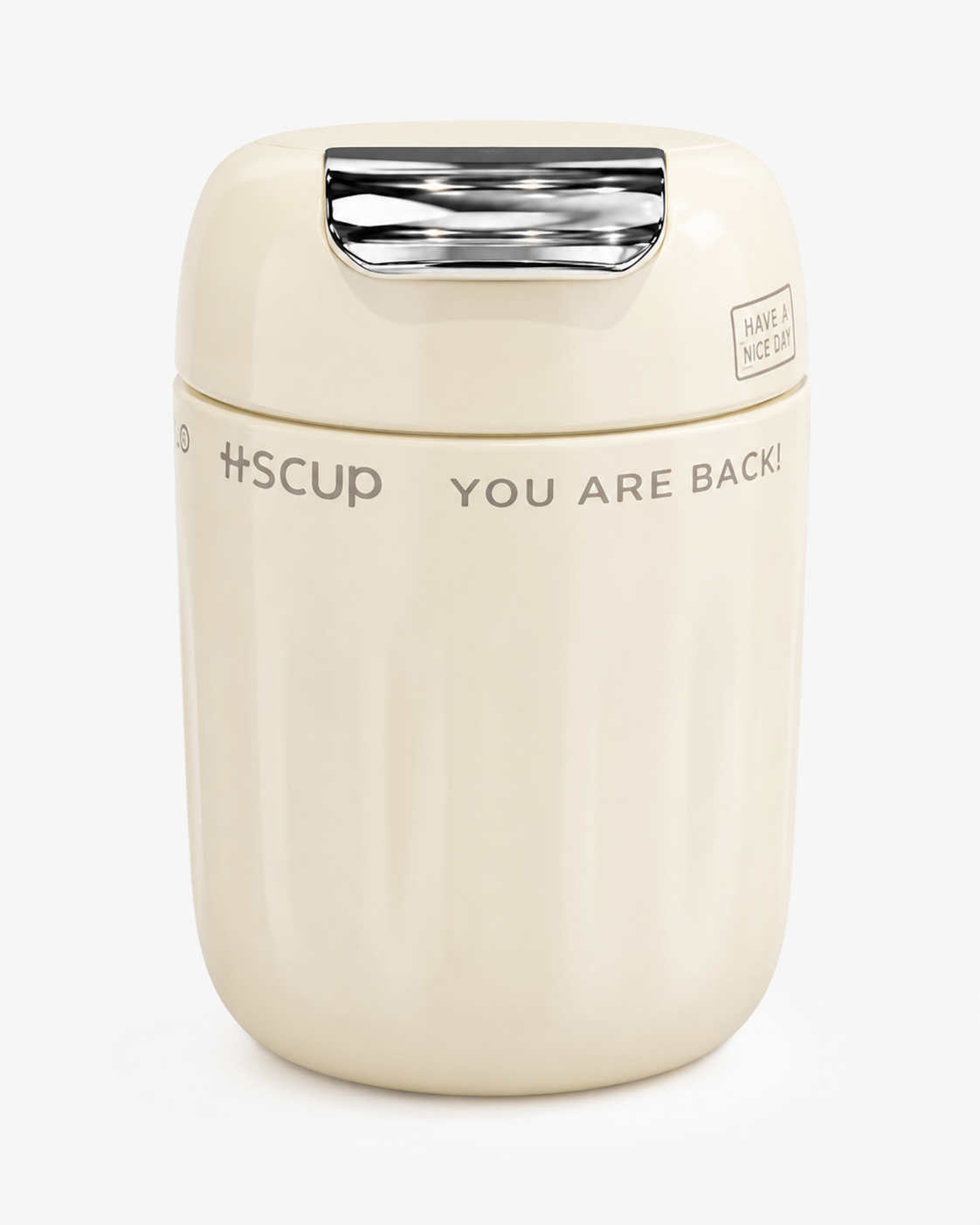 Practical everyday drink cup front view