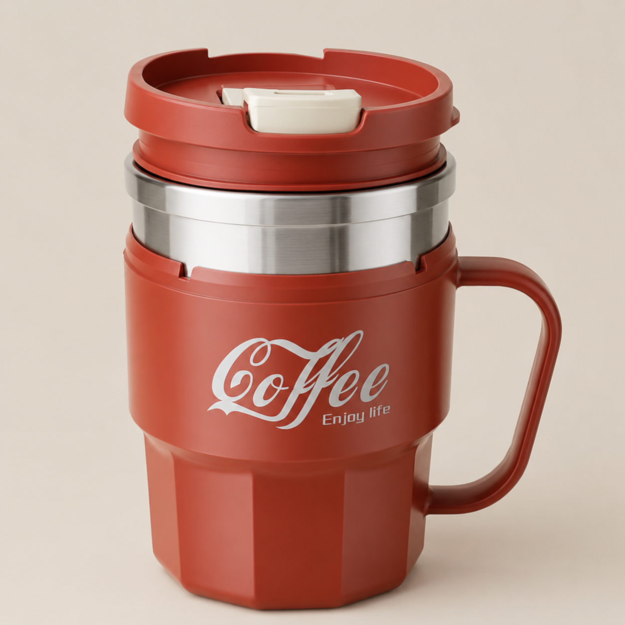 Easy-to-use drink cup side view