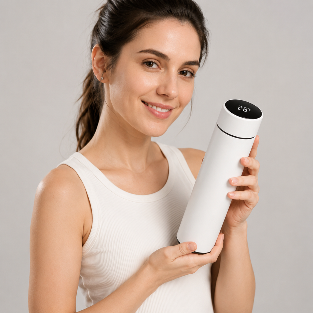 Large capacity drink cup side view