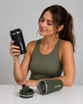 Generous size drink cup front view