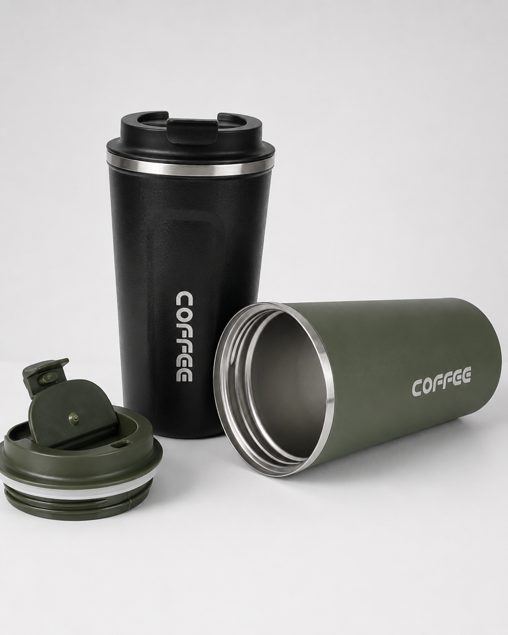 Generous size drink cup detail view