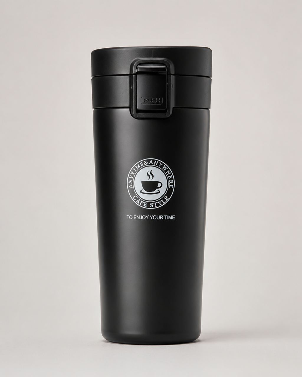 Roomy everyday drink cup front view