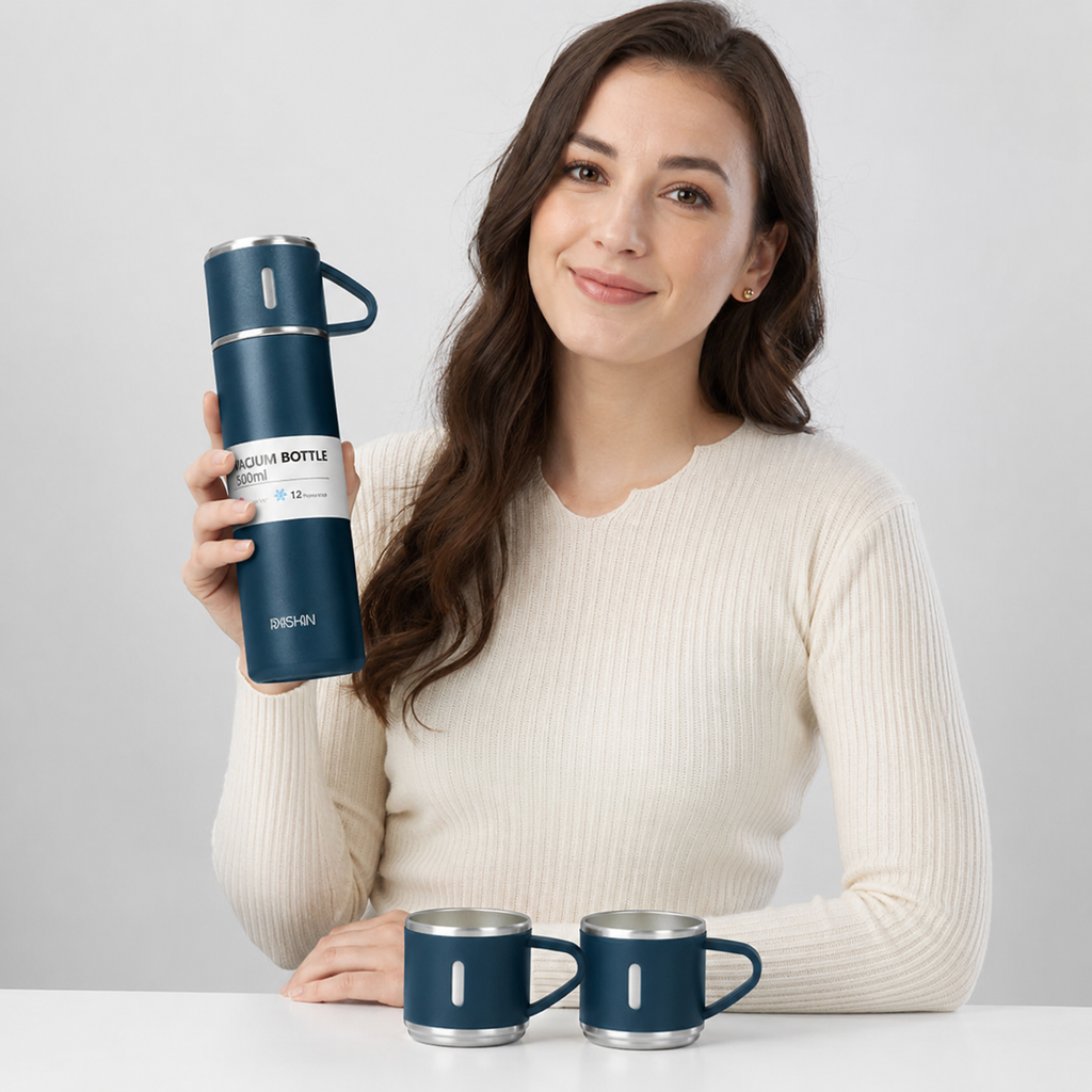 Practical sealed bottle side view