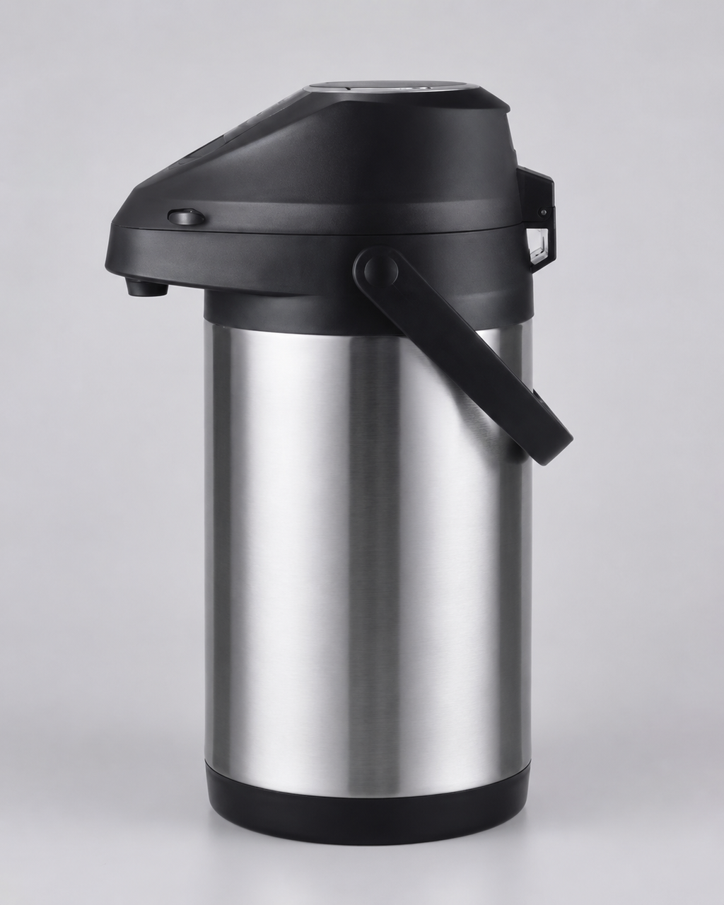 Premium insulated thermos bottle detail view