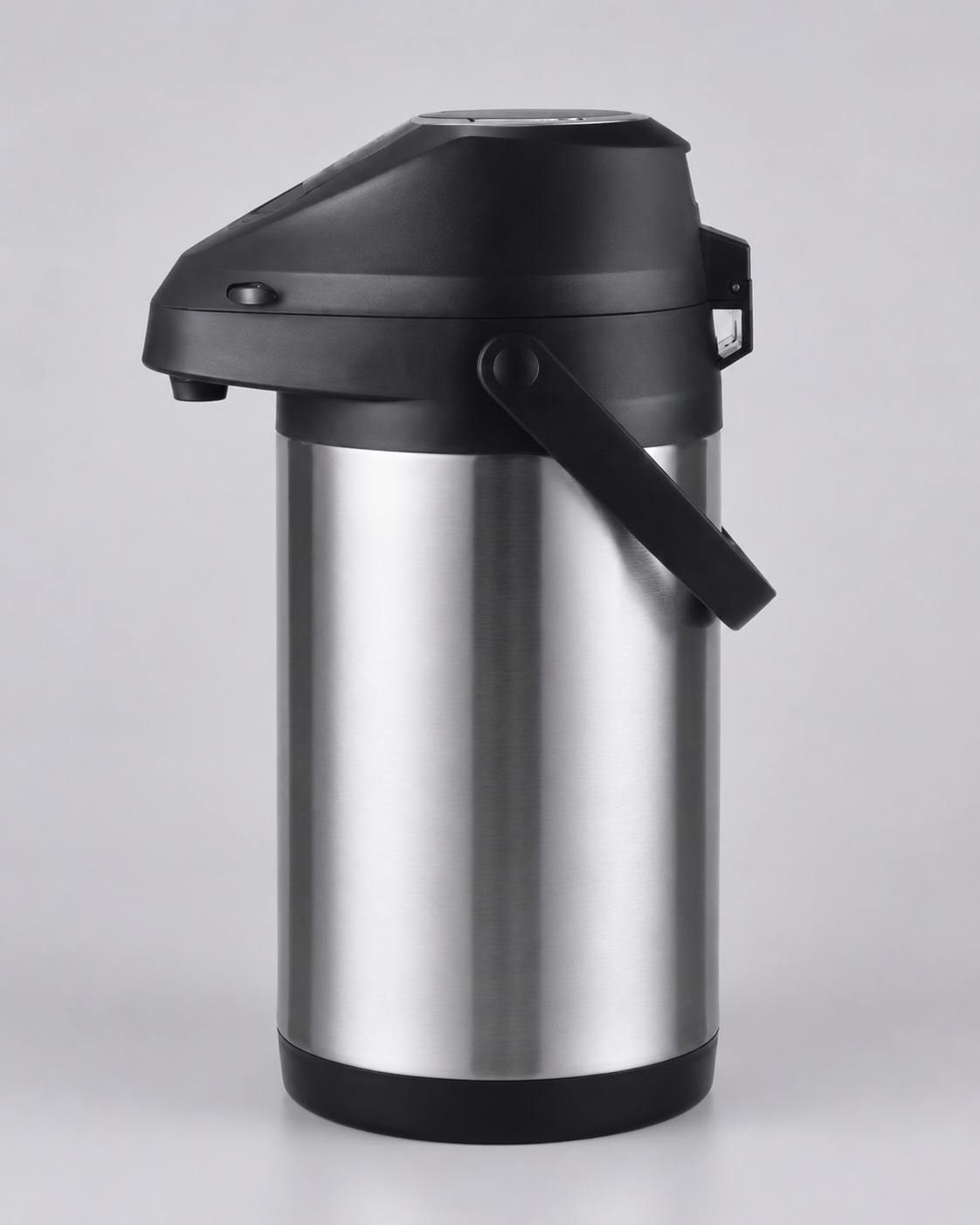 Premium insulated thermos bottle detail view